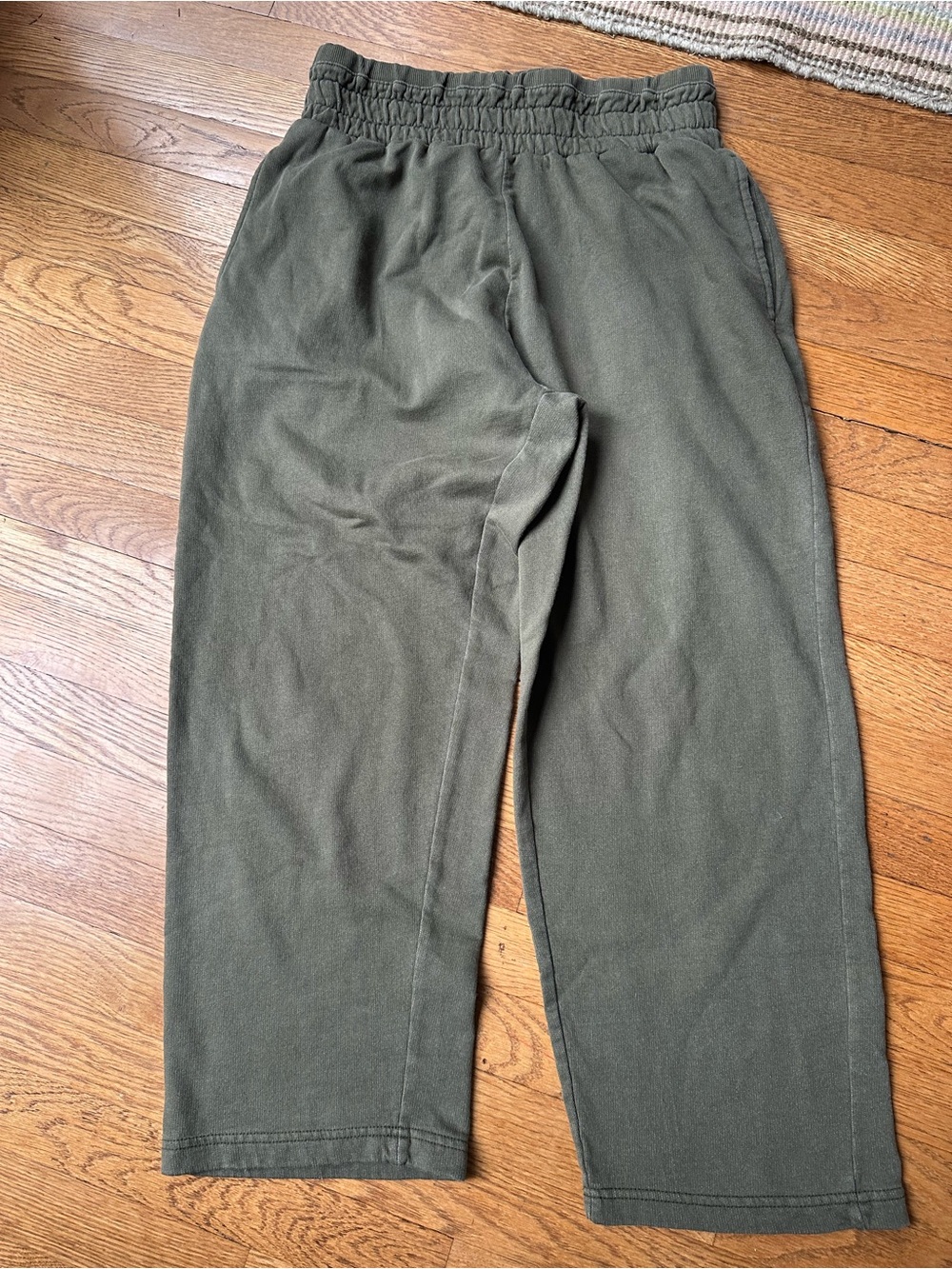 Urban Outfitters Olive Green Wide Leg Pants